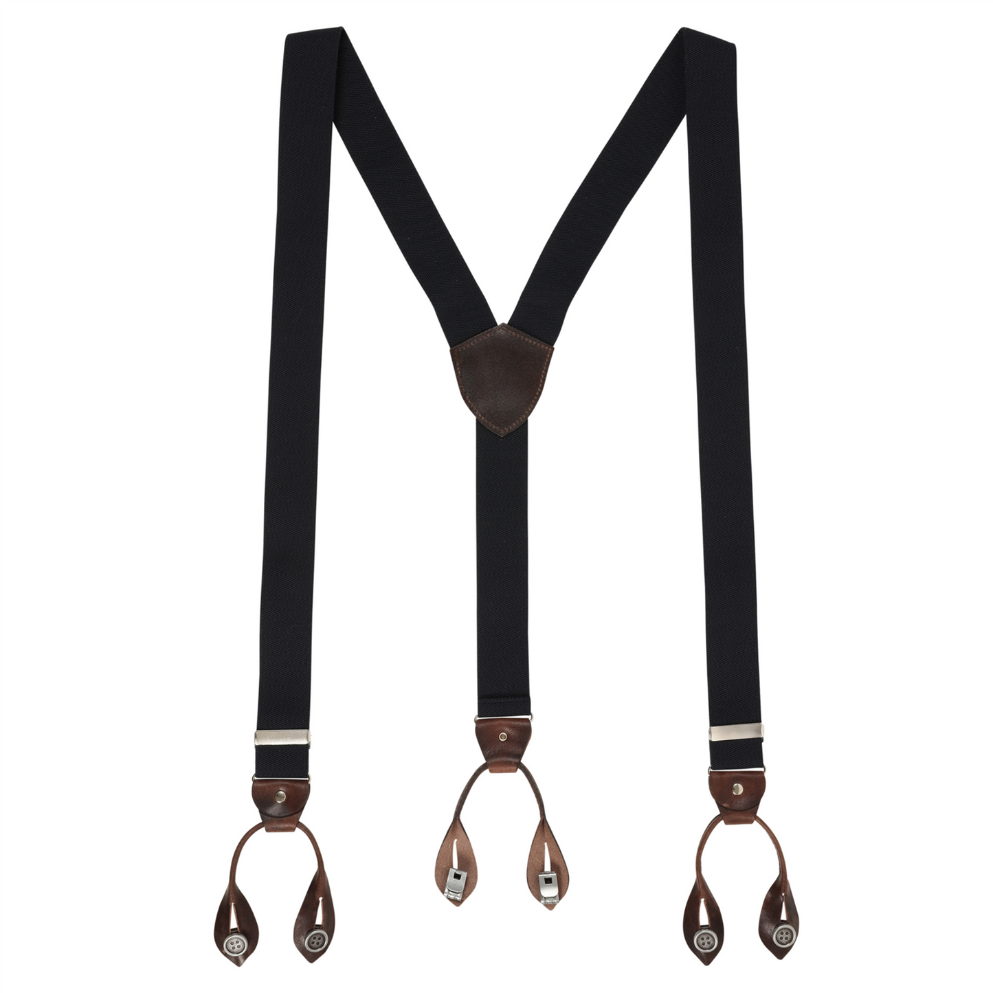 Lloyd Braces Leather Navy