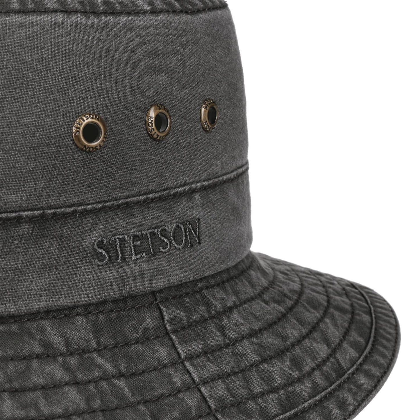Bucket Organic Cotton Wide Black