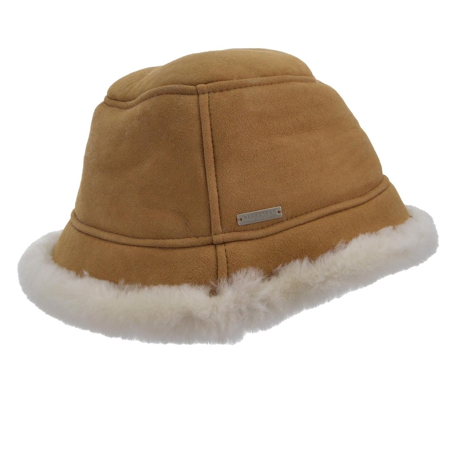 Bucket Lamb Camel/Off-White