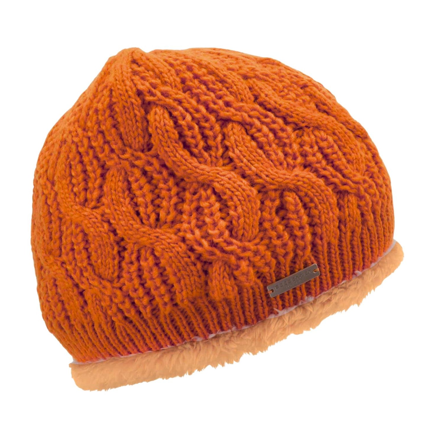 Rine Knit Beanie Papaya