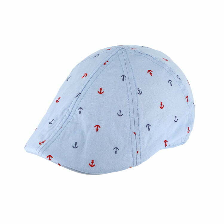 Flatcap Anchor Blue