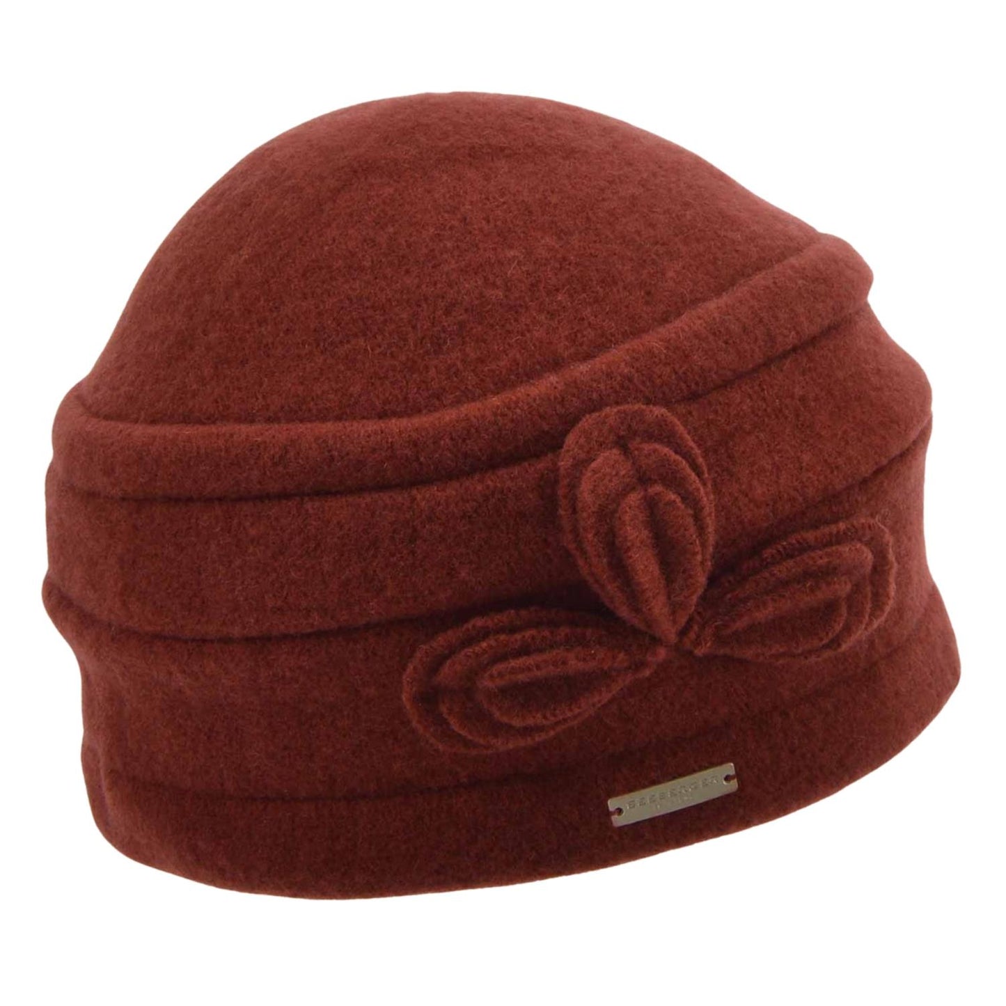 Boiled Wool Toque Clay