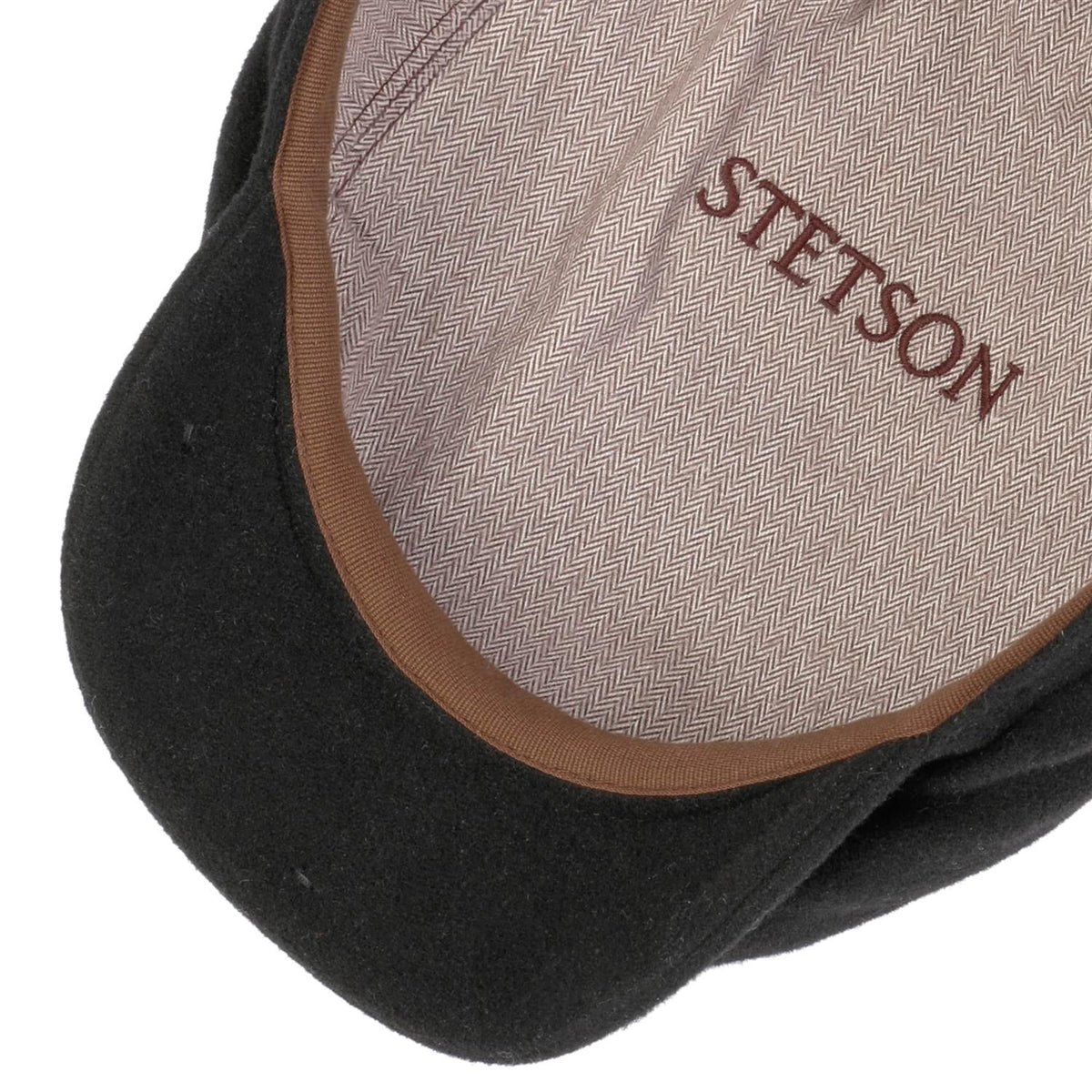 Driver Cap Wool/Cashmere Black