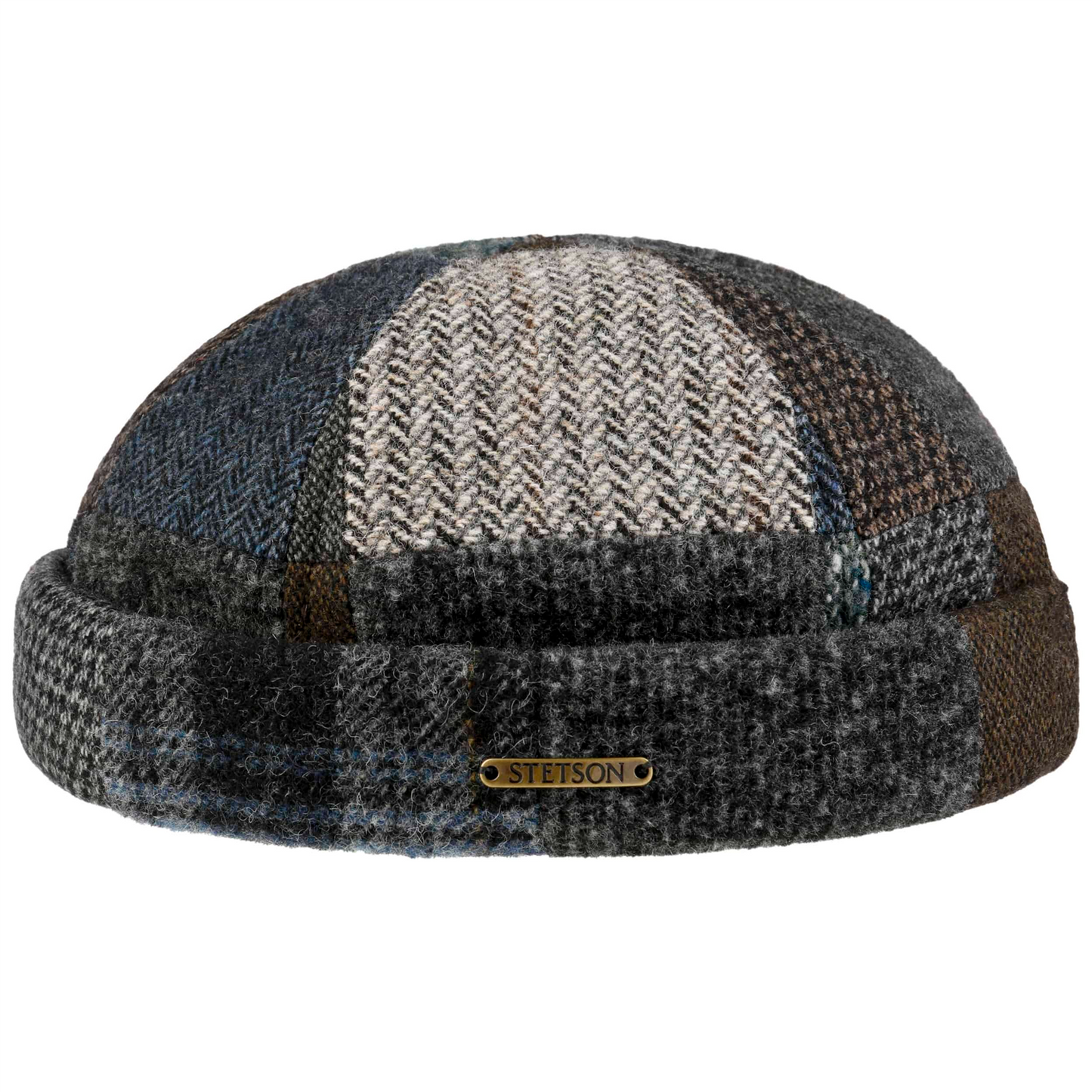 Docker Patchwork Blue