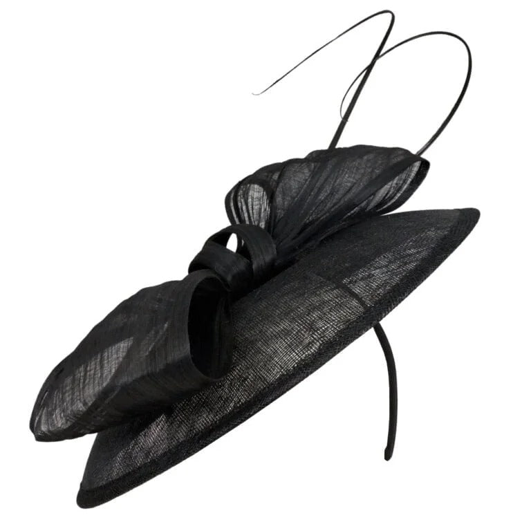 Klara Fascinator Black