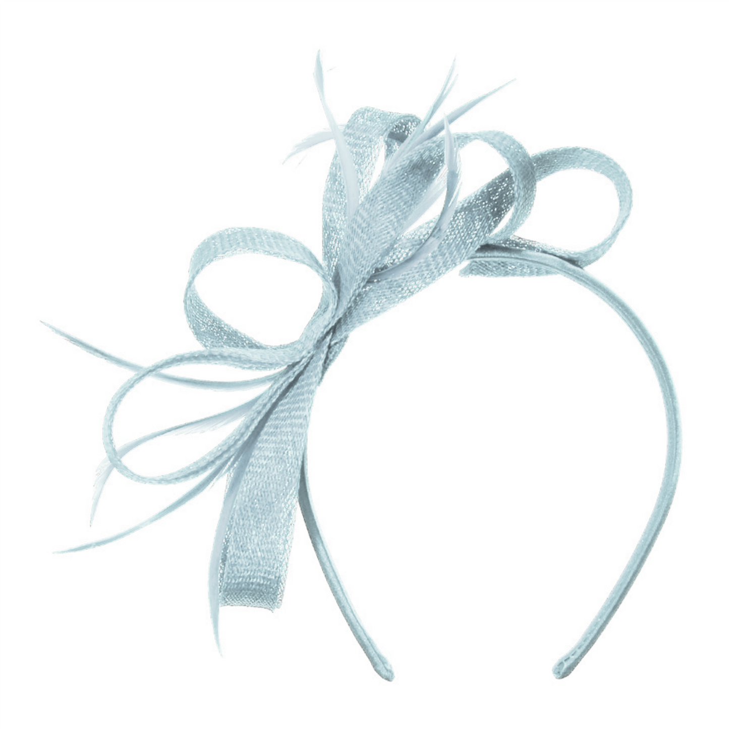 Nansy Fascinator Light Blue