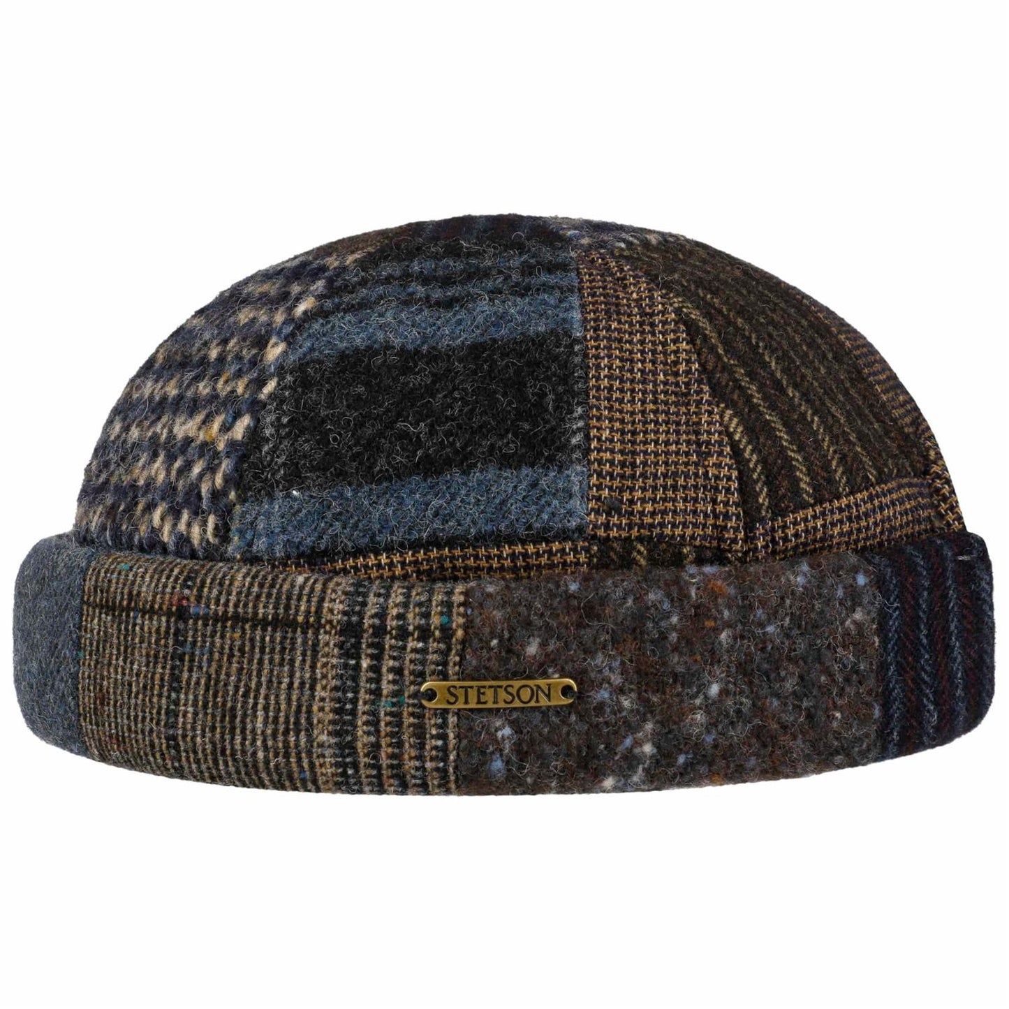 Docker Patchwork Blue