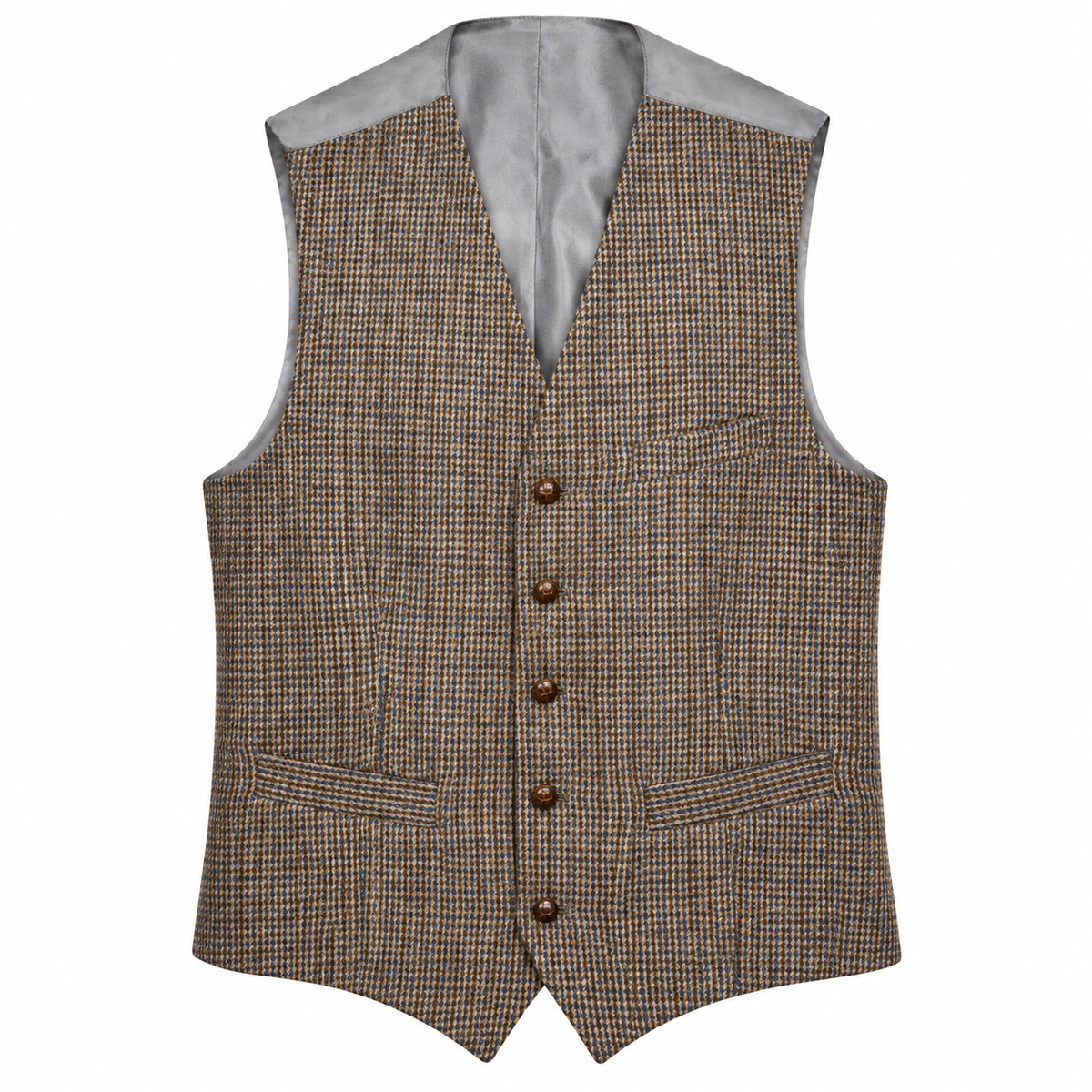 Vest Harris Tweed Barleycorn