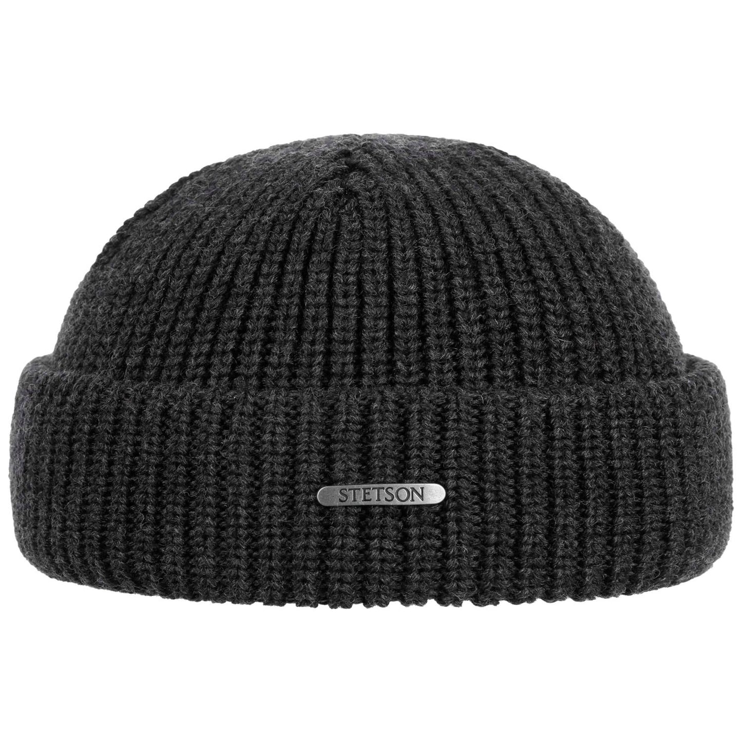 Beanie Merino Wool Dark Grey