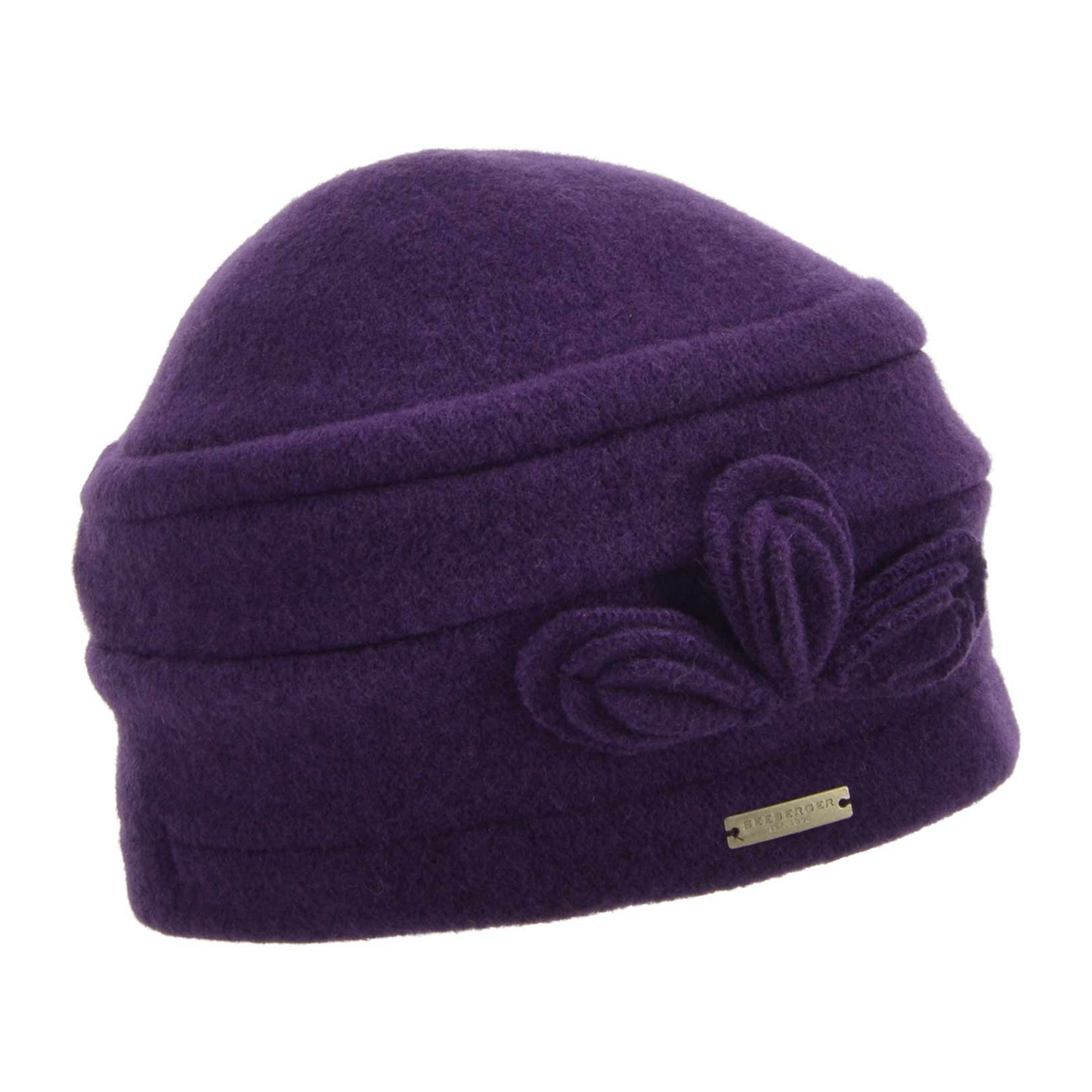 Boiled Wool Toque Garnet