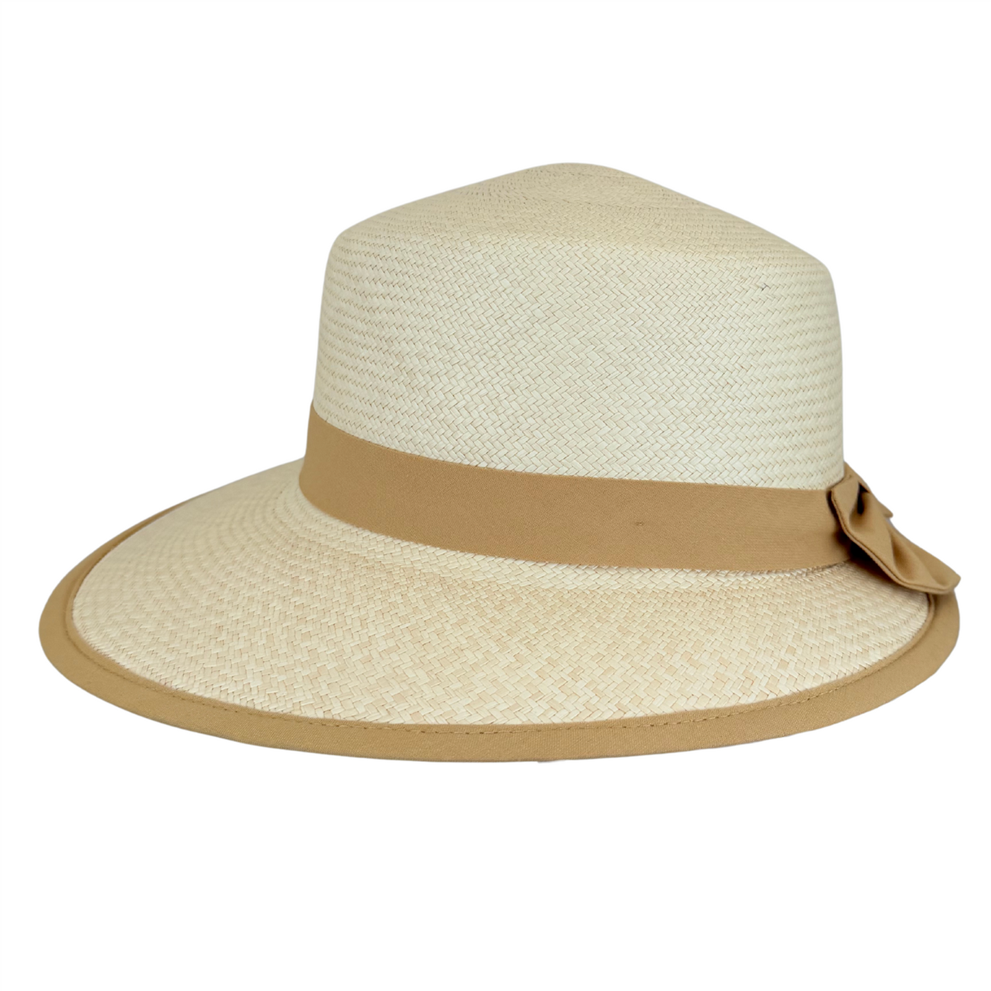 Visera Panama Natur/Camel