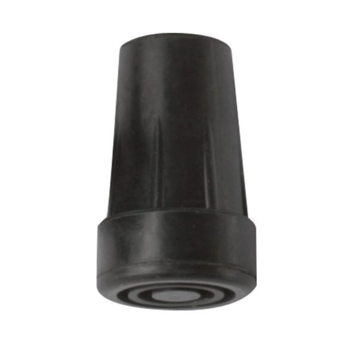 Gummidopsko Sort, 16mm Innvendig