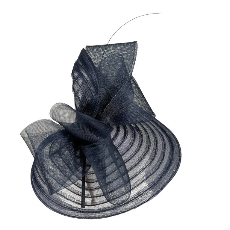Abby Fascinator Navy