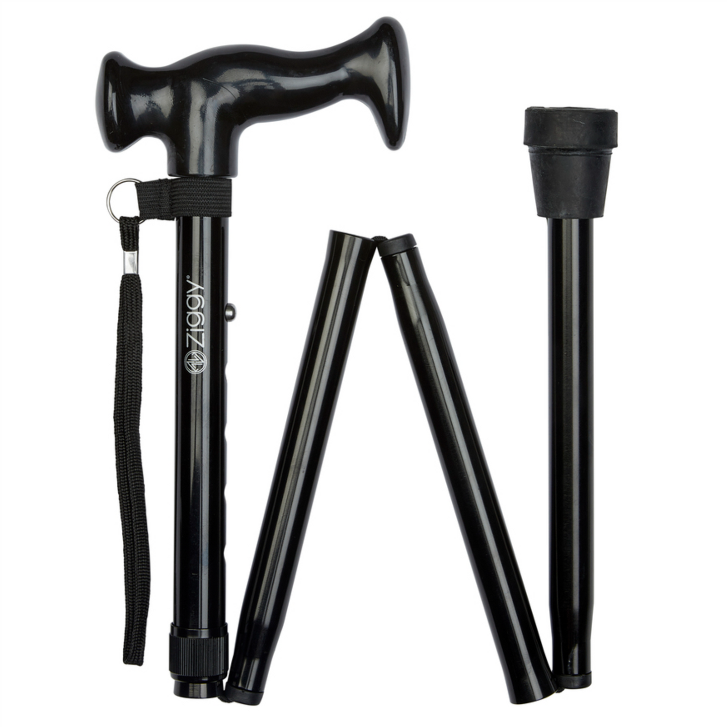 Black Economy Crutch Foldable