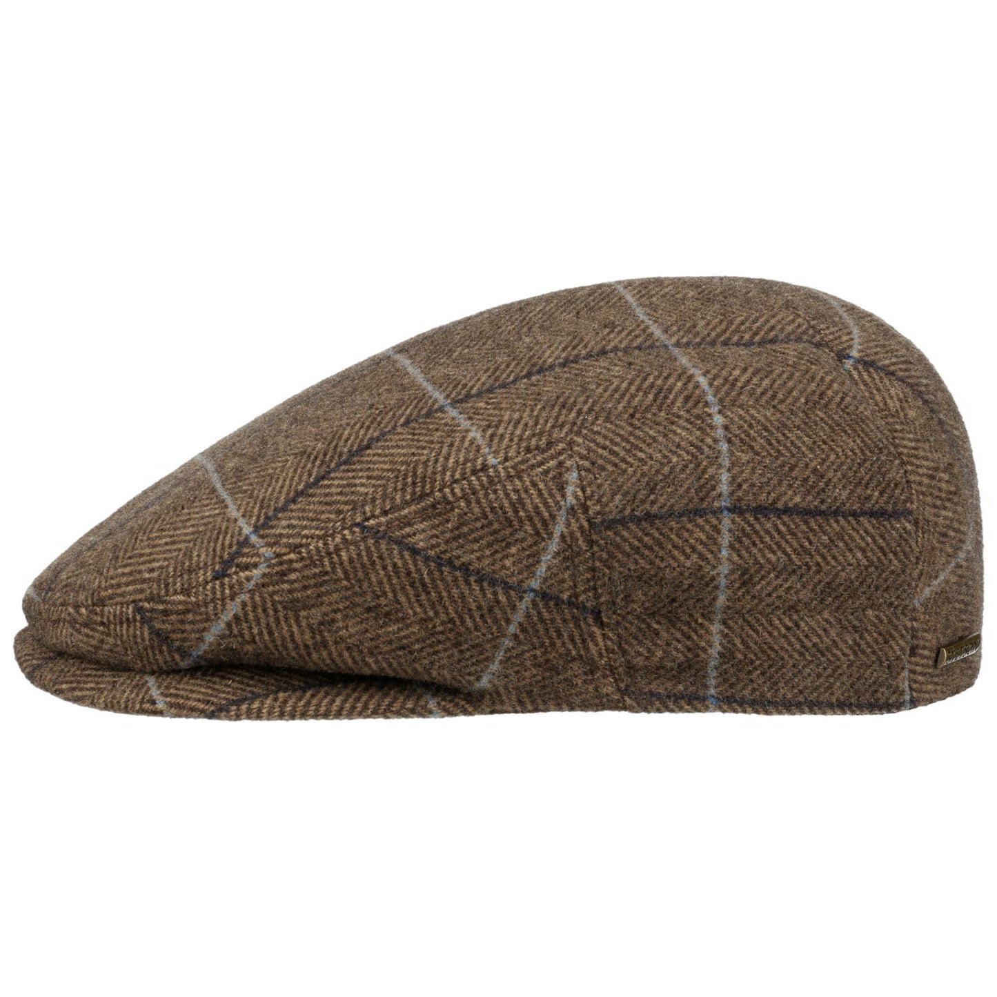 Kent Fishbone Earflaps Brown/Blue