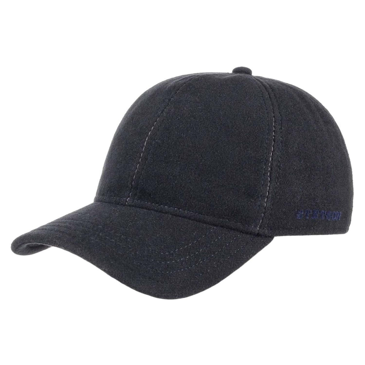 Baseball Cap Wool/Cashmere EF Blue