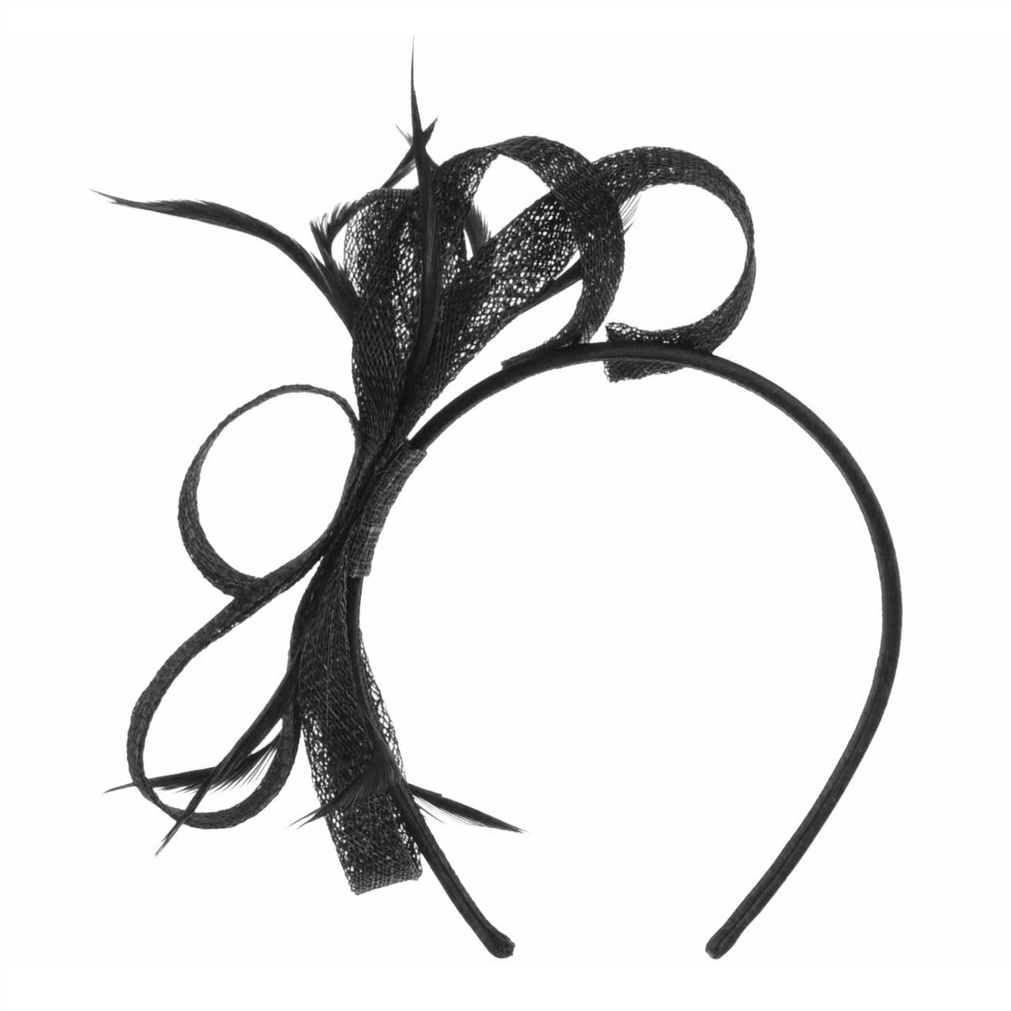 Nansy Fascinator Black