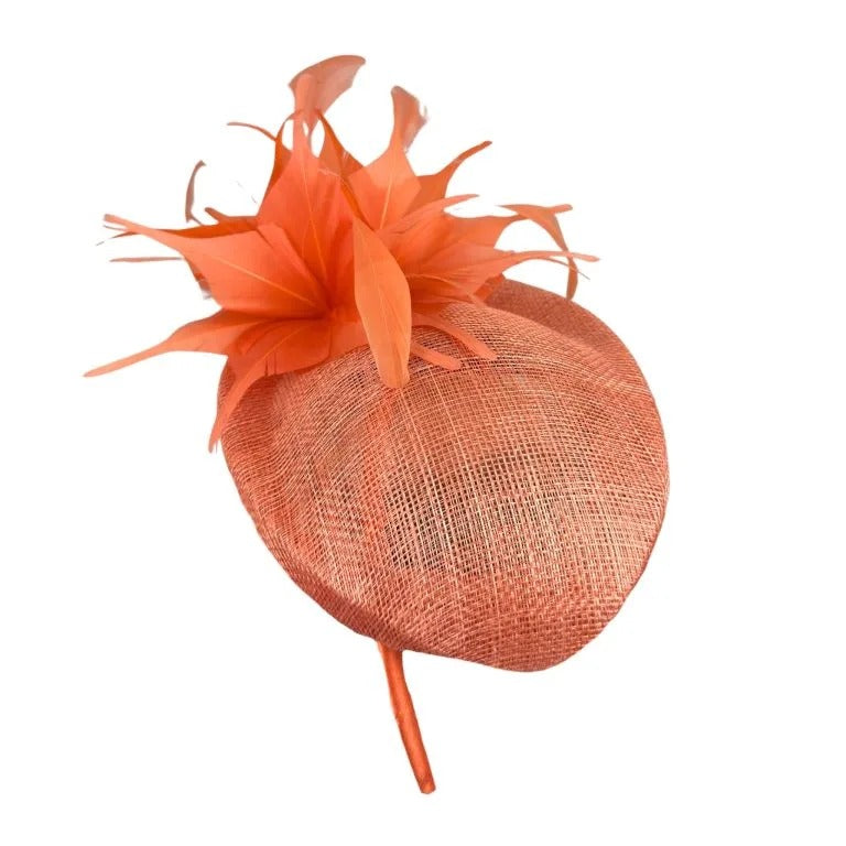 Vårin Fascinator Papaya