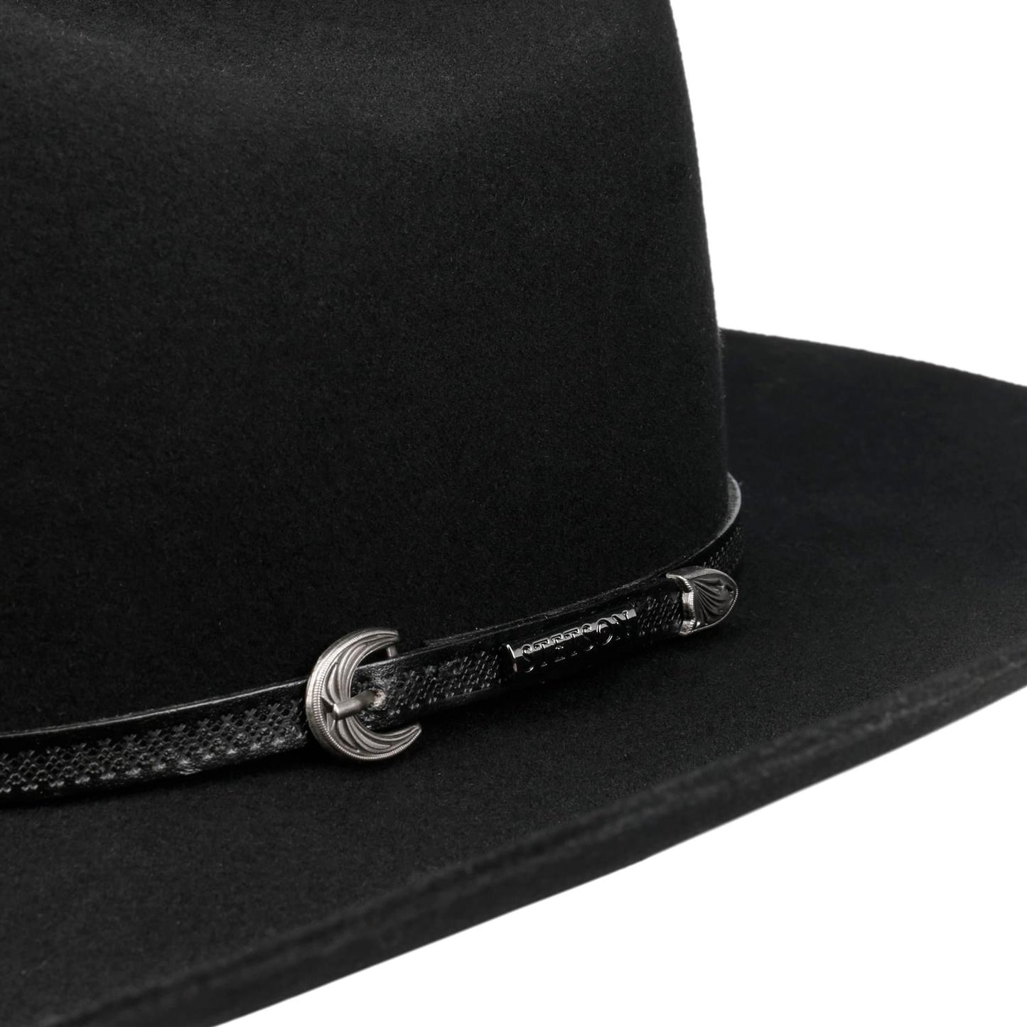 Nevada Western Woolfelt/Cashmere Black