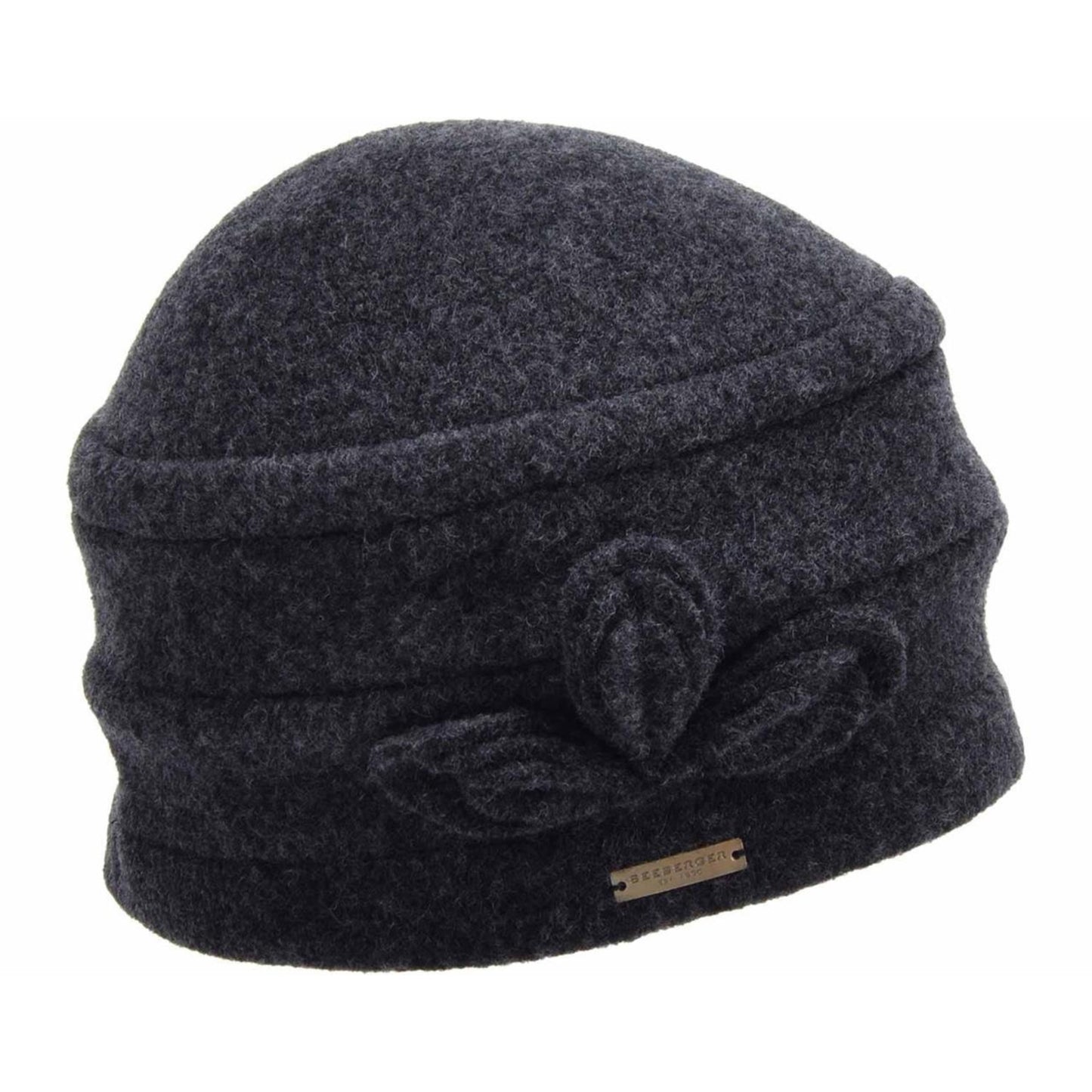 Boiled Wool Toque Anthracite
