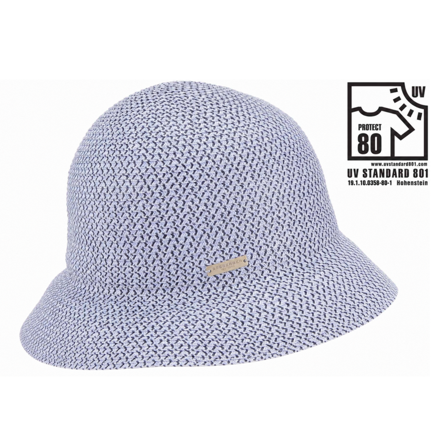 Stella Braid Cloche Light Blue/Swallow Blue