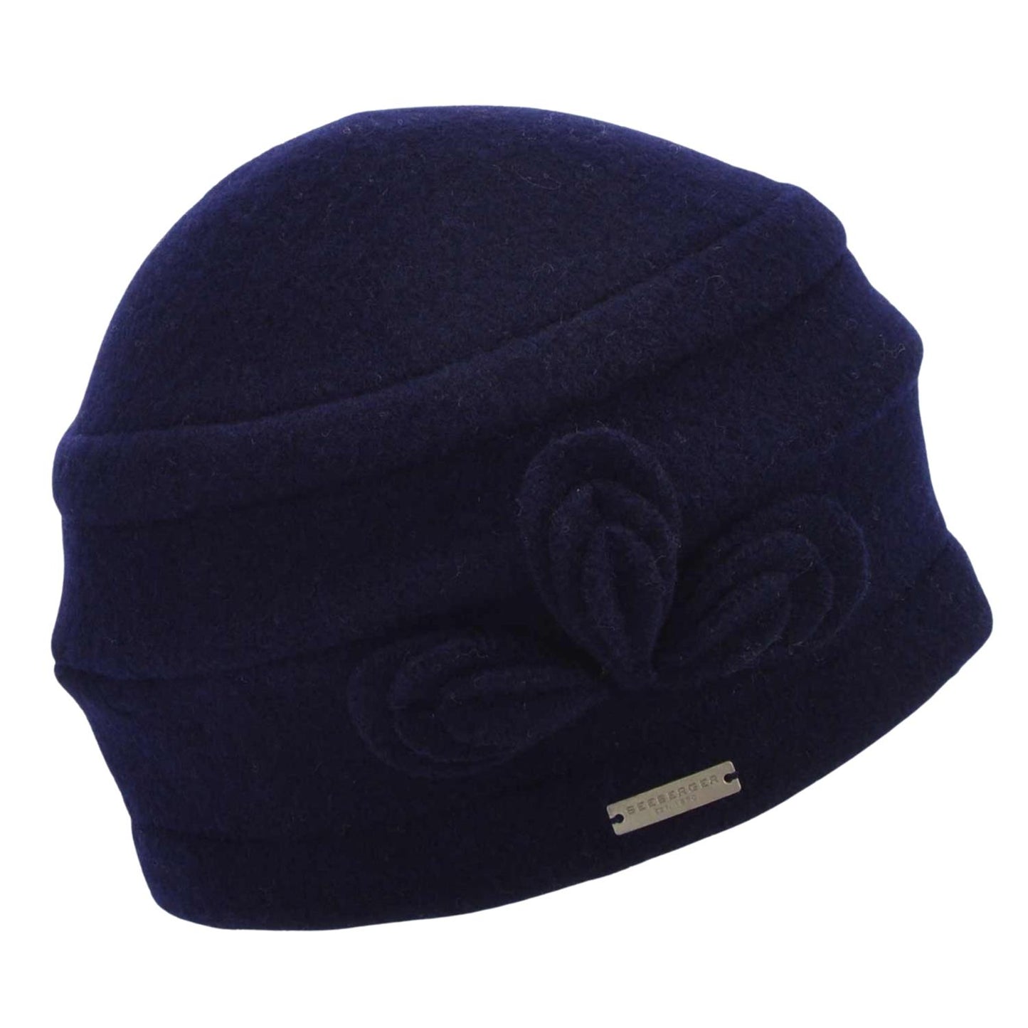 Boiled Wool Toque Marine
