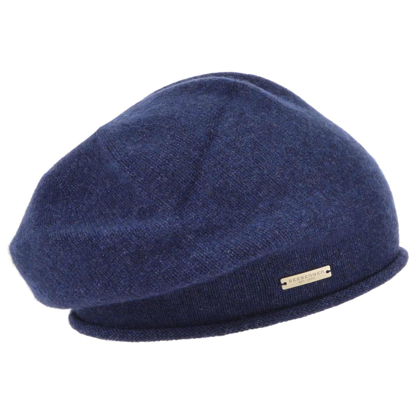Cashmere Beret Lue Swalow Blue