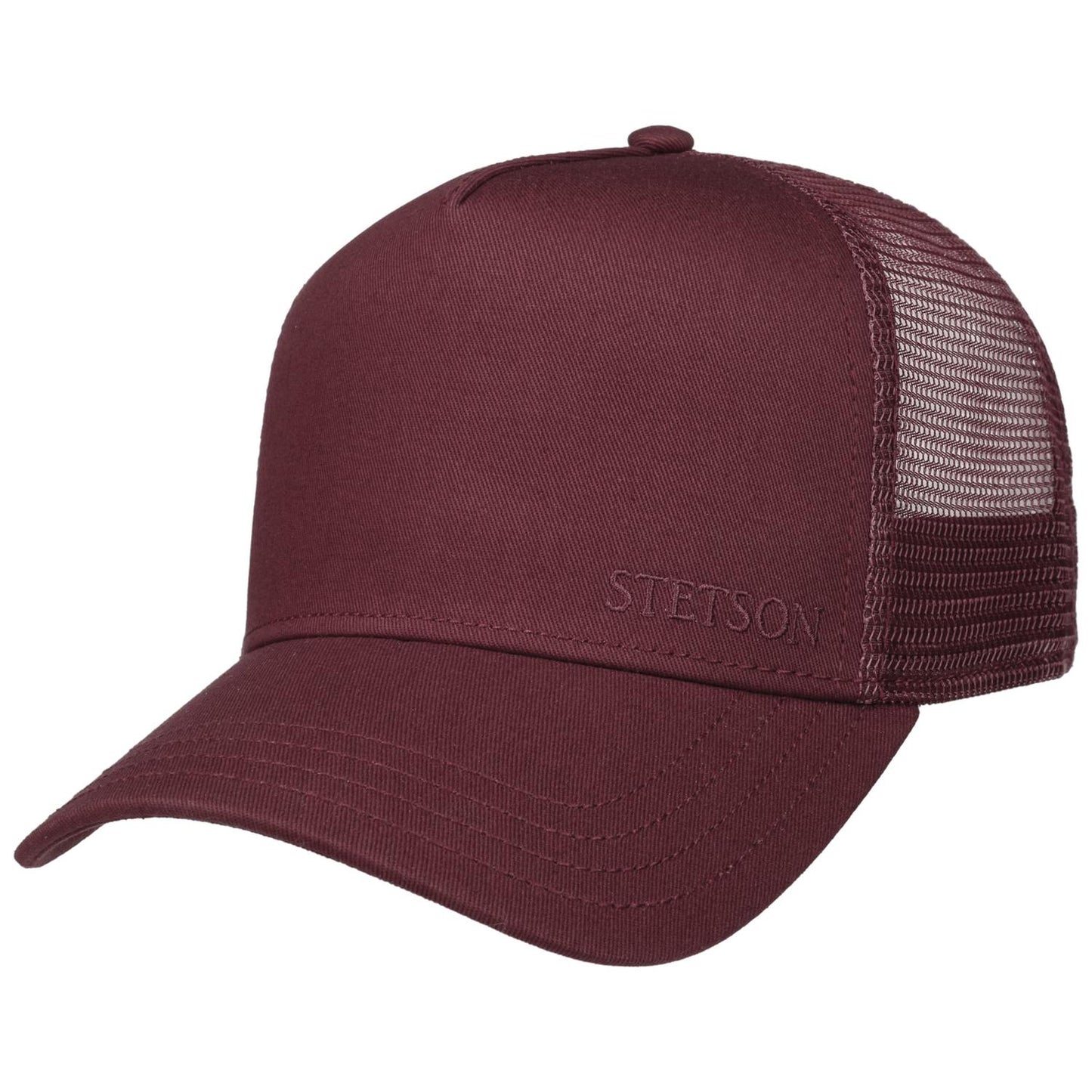 Trucker Cap Cotton Burgundy