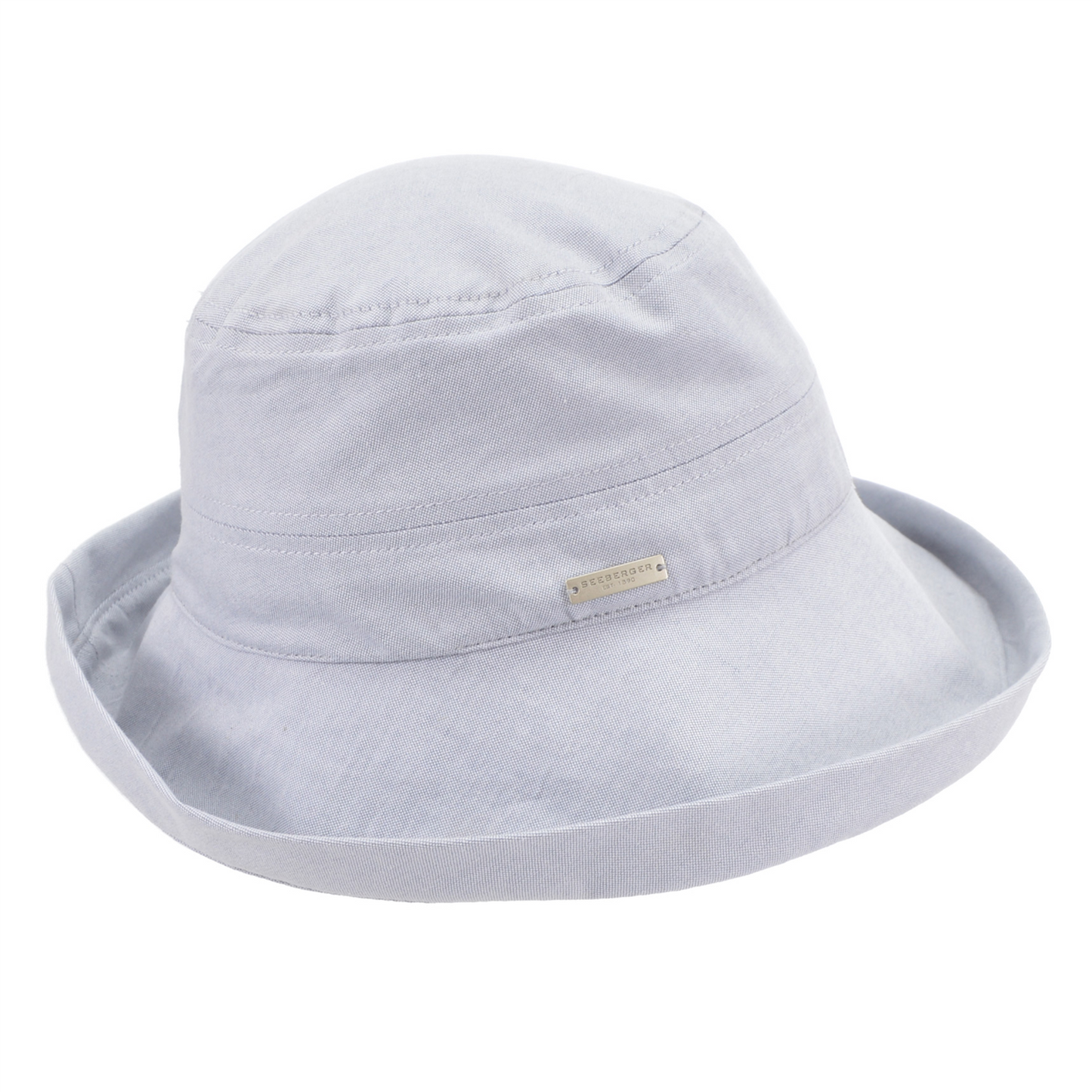Chambray Cloche Smoke Grey