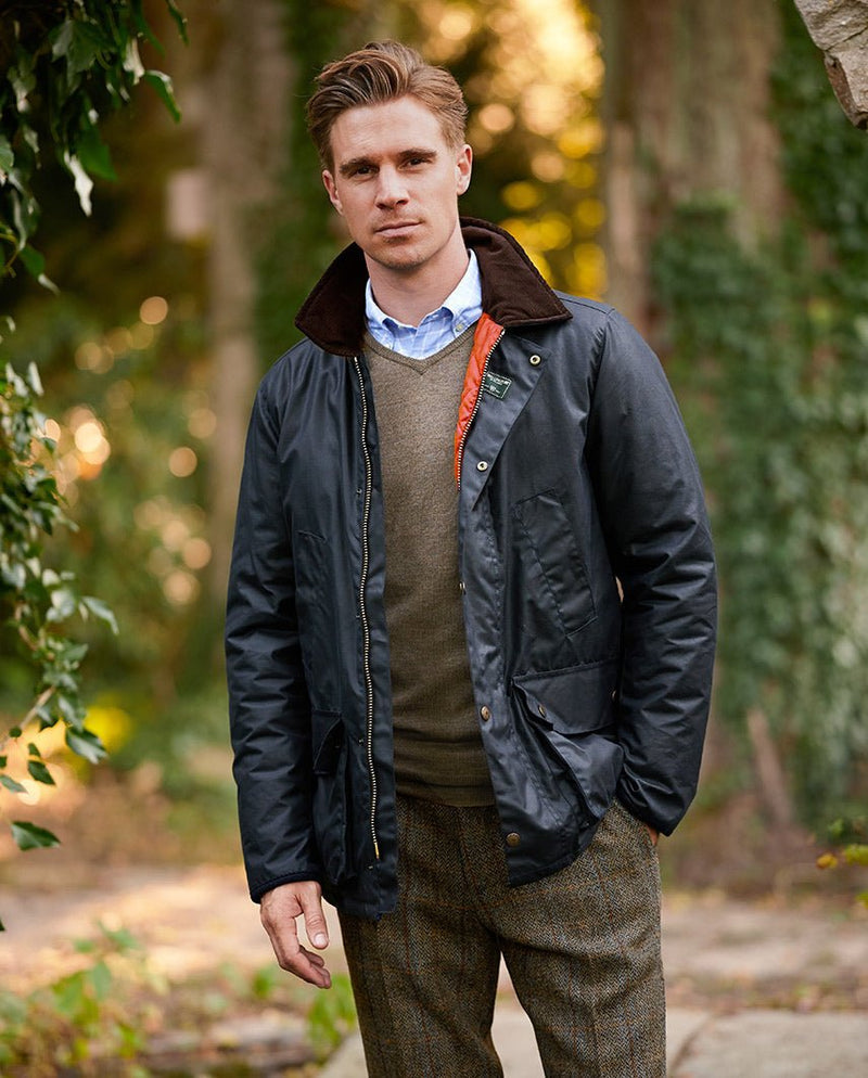 Starberg Jacket Wax Navy