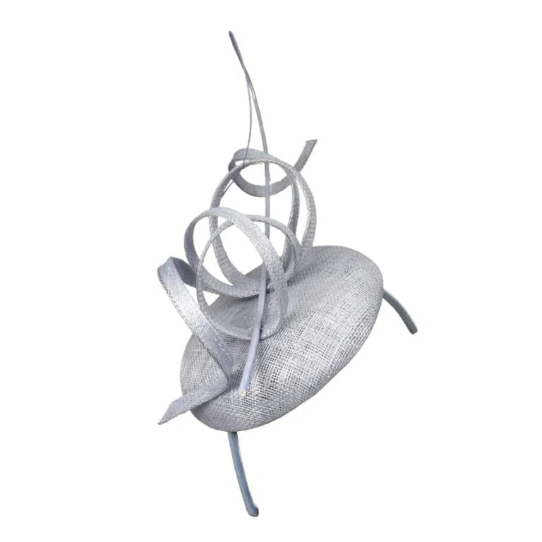 Amber Fascinator Corflower