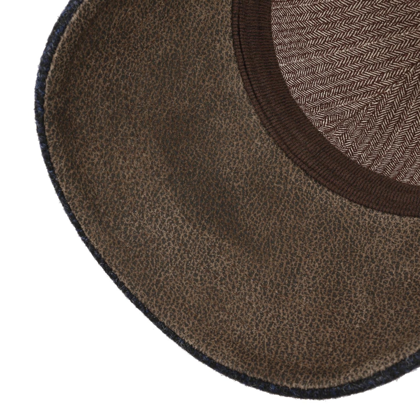 Baseball Wool Herringbone Navy