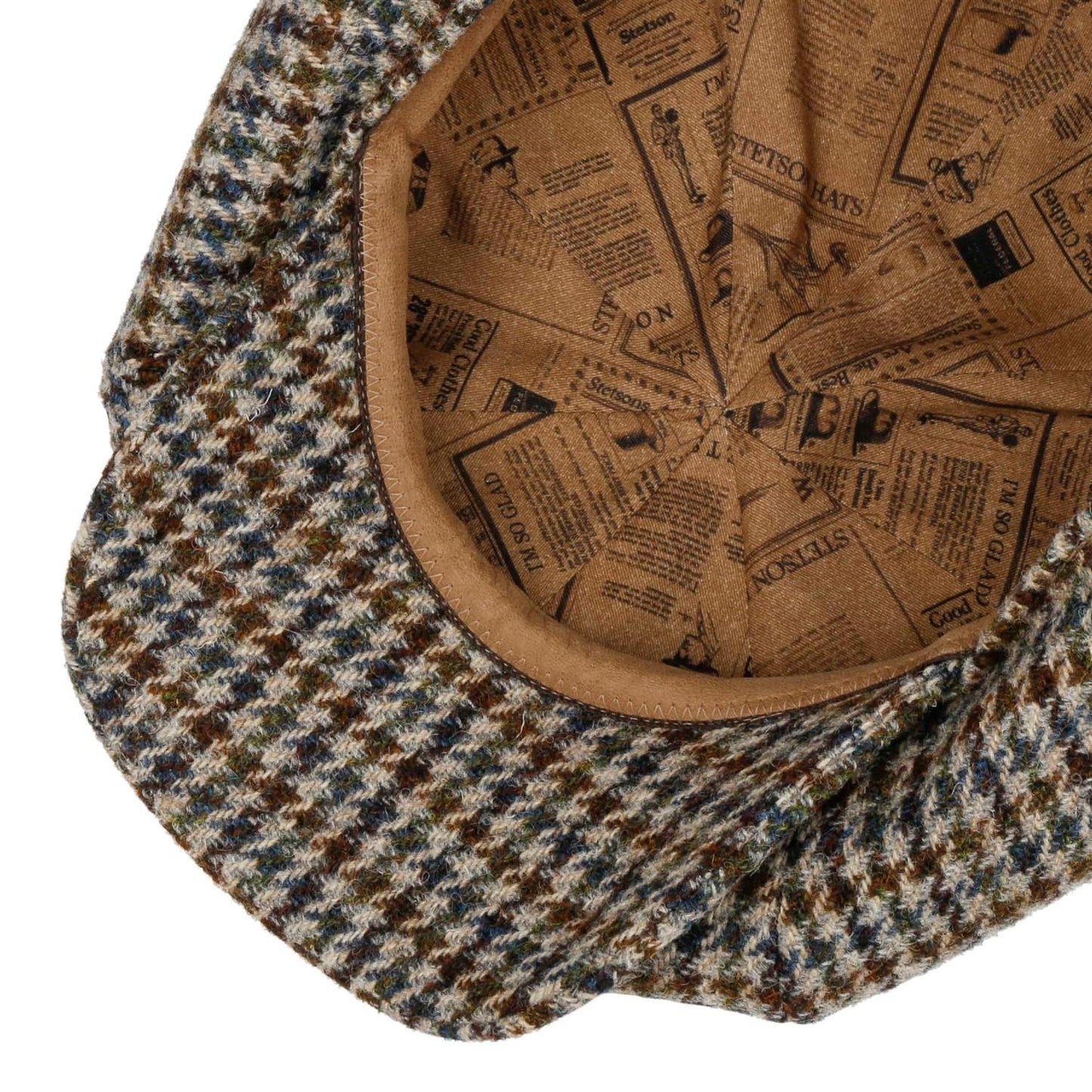 Irish Cap Houndstooth