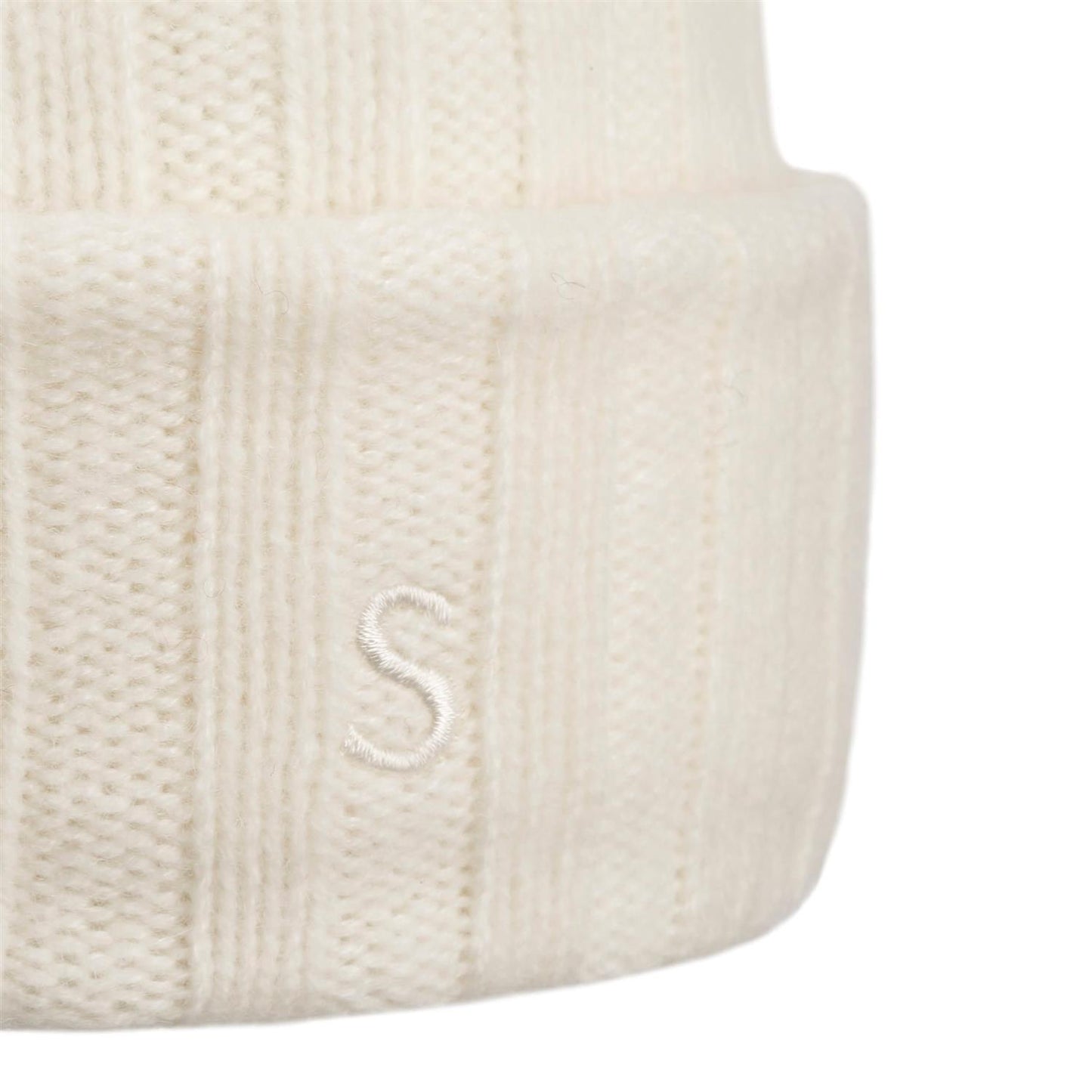 Beanie Cashmere White