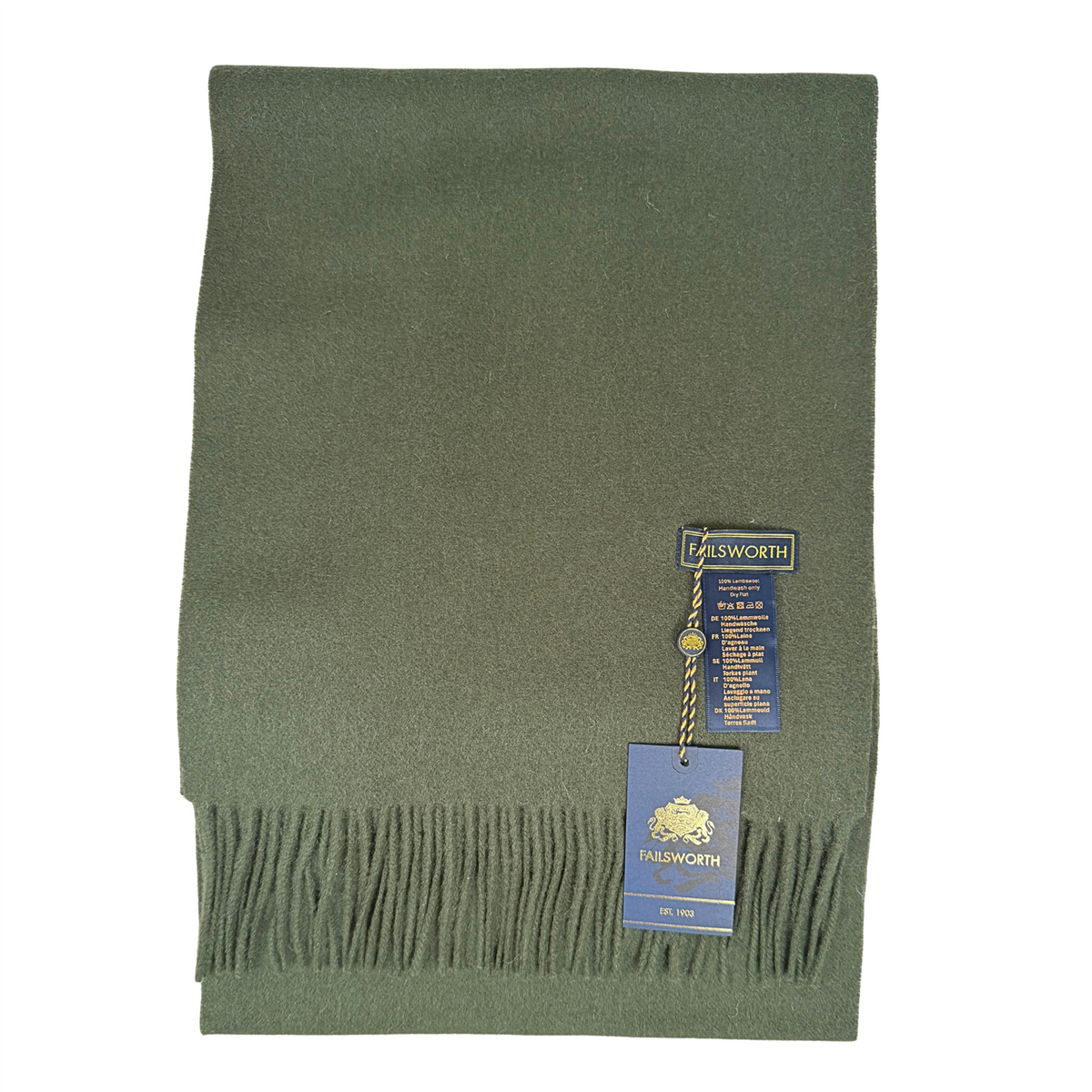Lambswool Winterscarf Forest