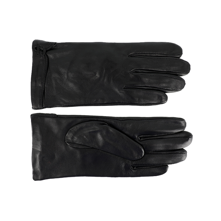 Gloves Leather Black