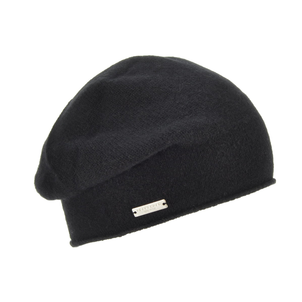 Cashmere Beret Lue Black