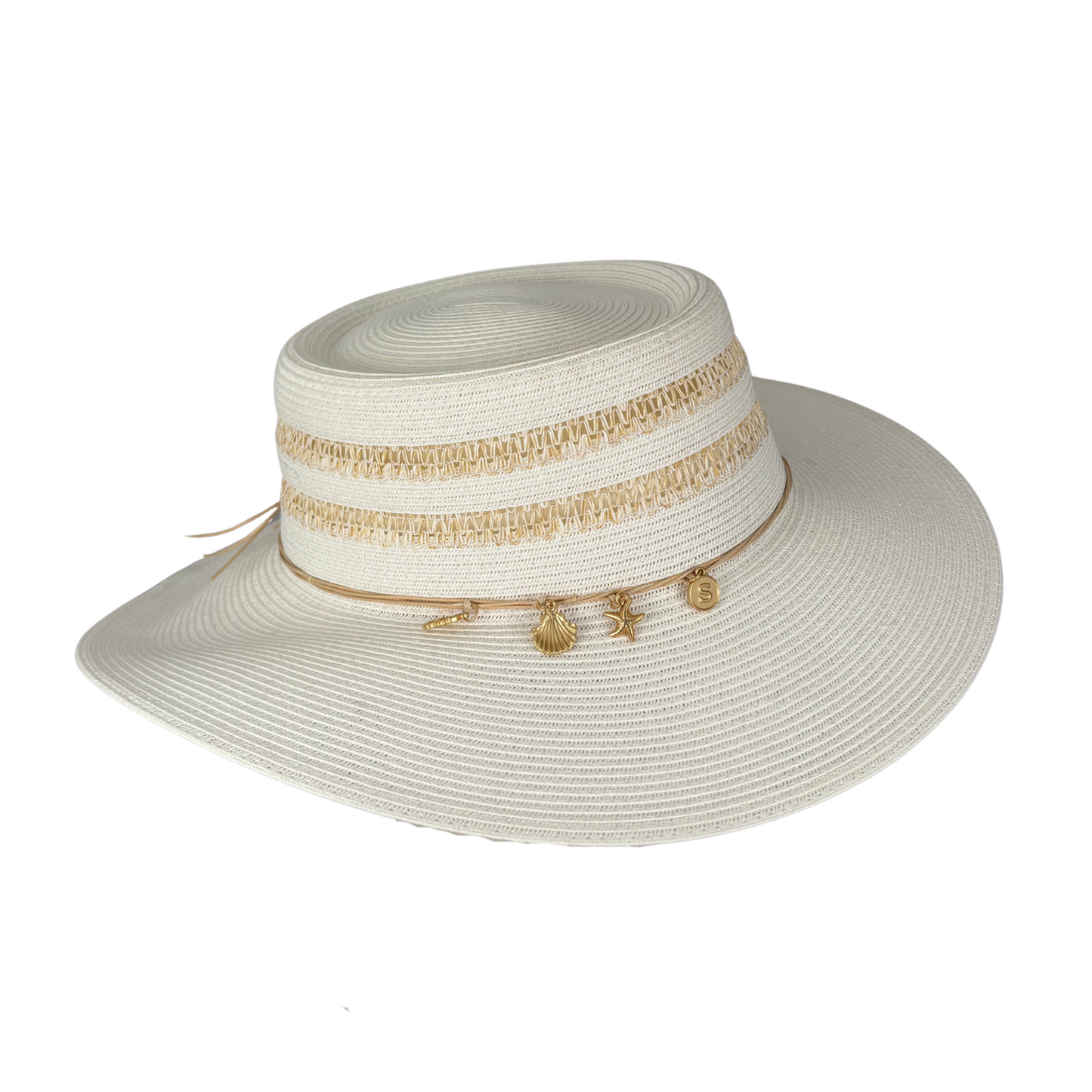 Jenny Braid Mix White/Linen