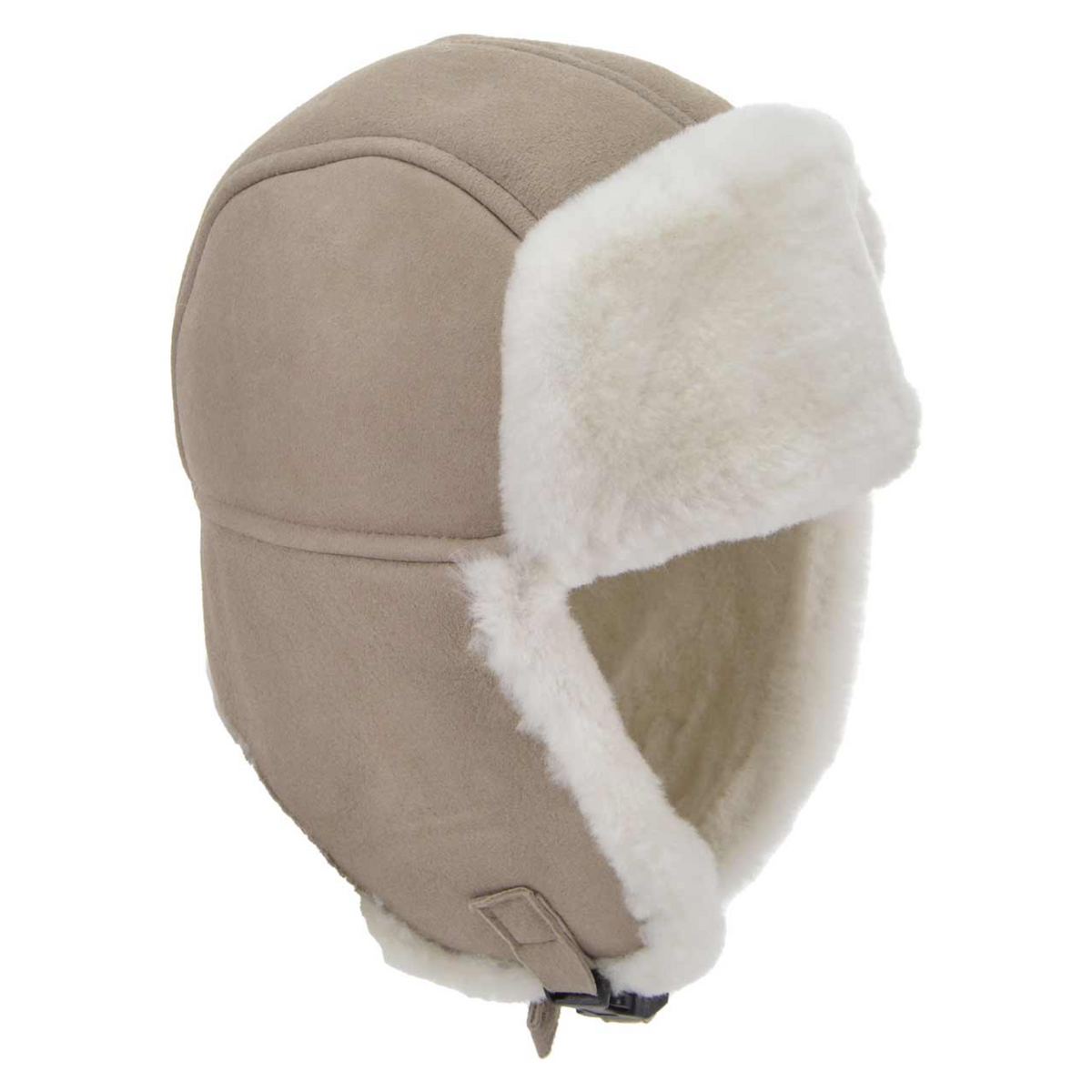 Shearling Chapka Smoke Grey/Off-White