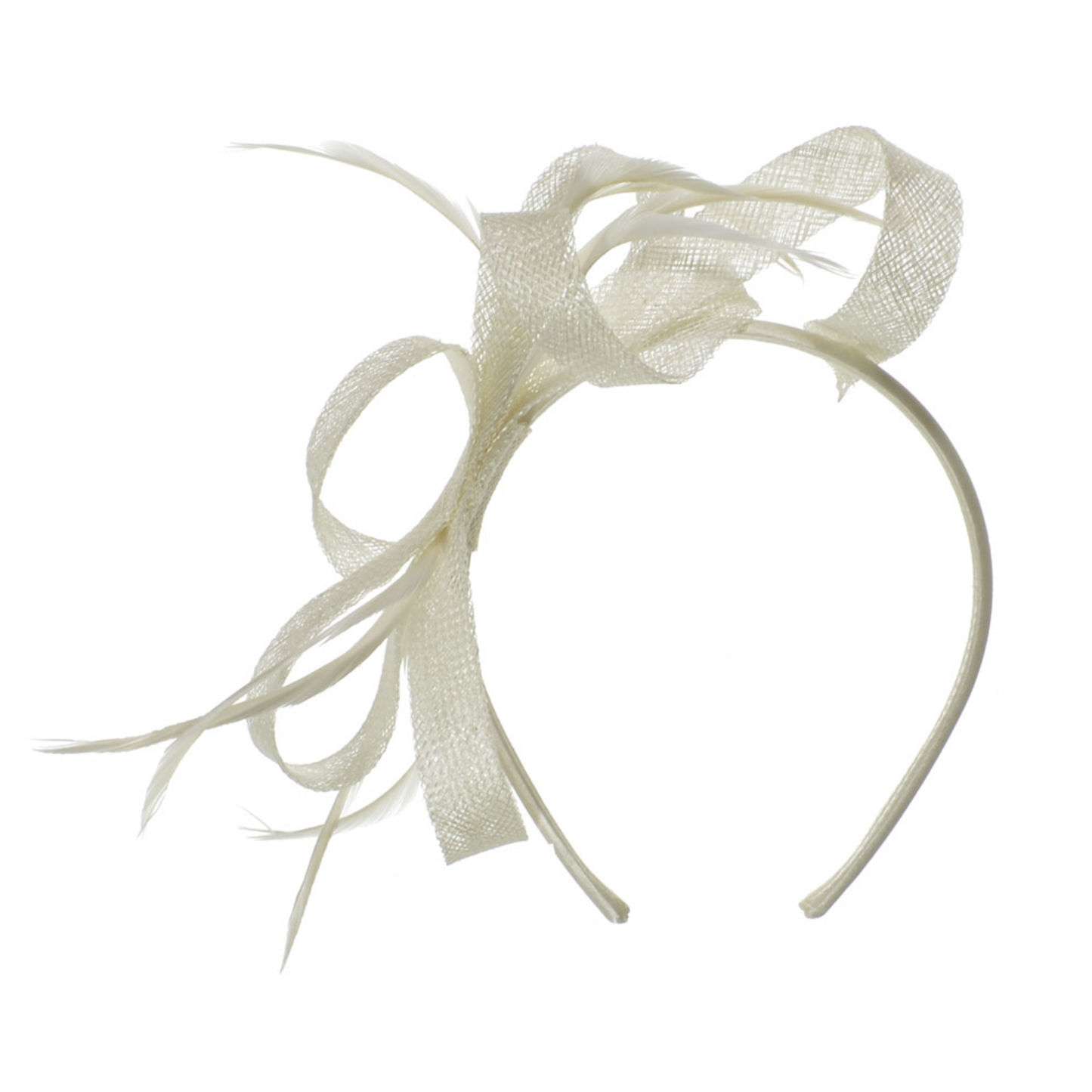 Nansy Fascinator Ivory