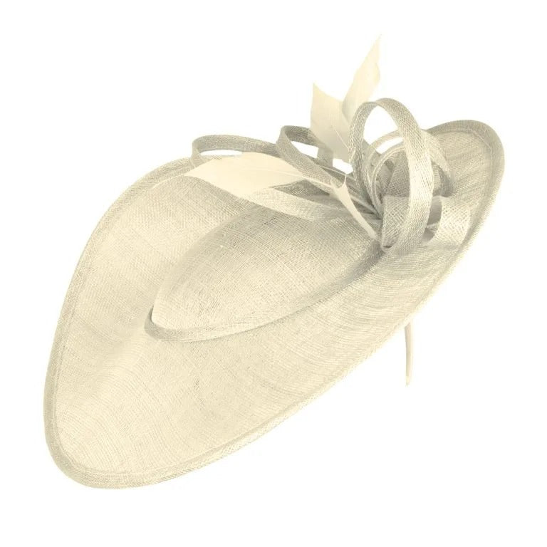 Stella Fascinator Ivory