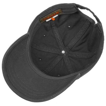 Rector Baseball Cap Cotton Black