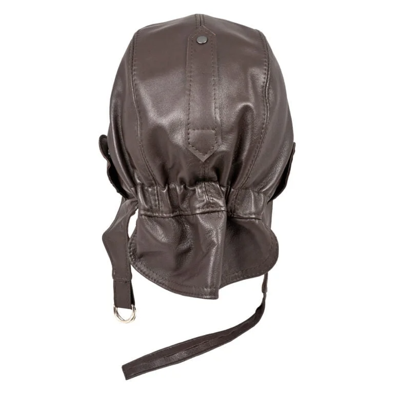 Convertible Nappa Leather Cap