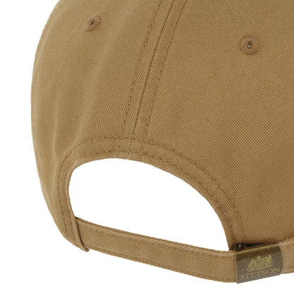 Baseball Cap Cotton Beige