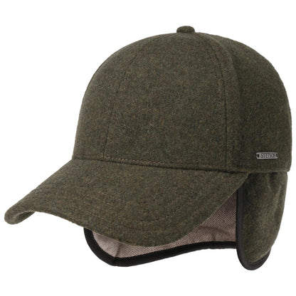 Baseball Cap Wool/Cashmere EF Green