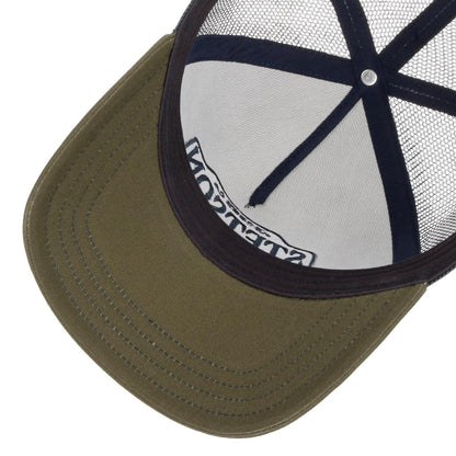 Trucker Cap Western Patch Blue/Green