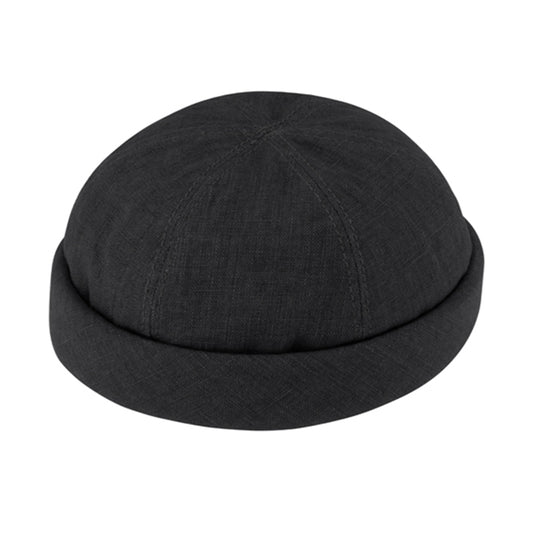 Docker Colin Linen Black
