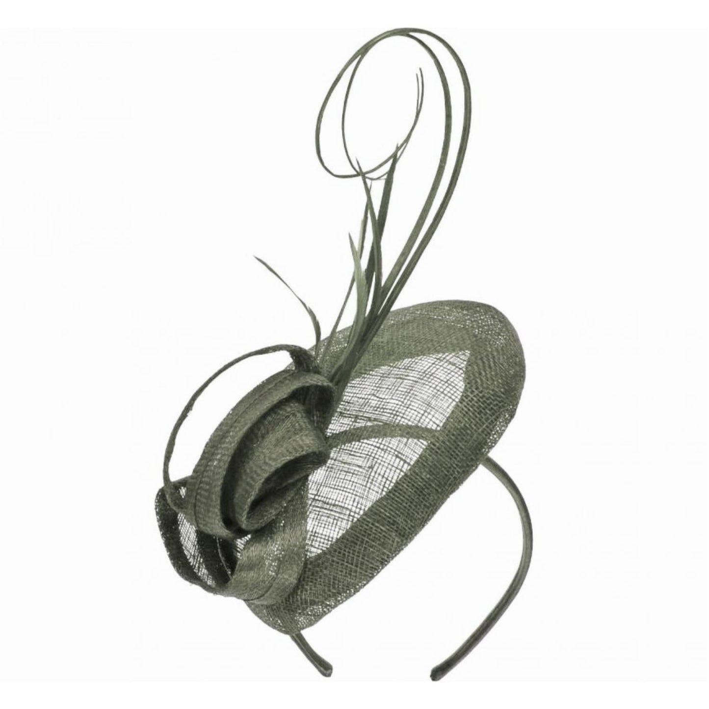 Olivia Fascinator Pine Green