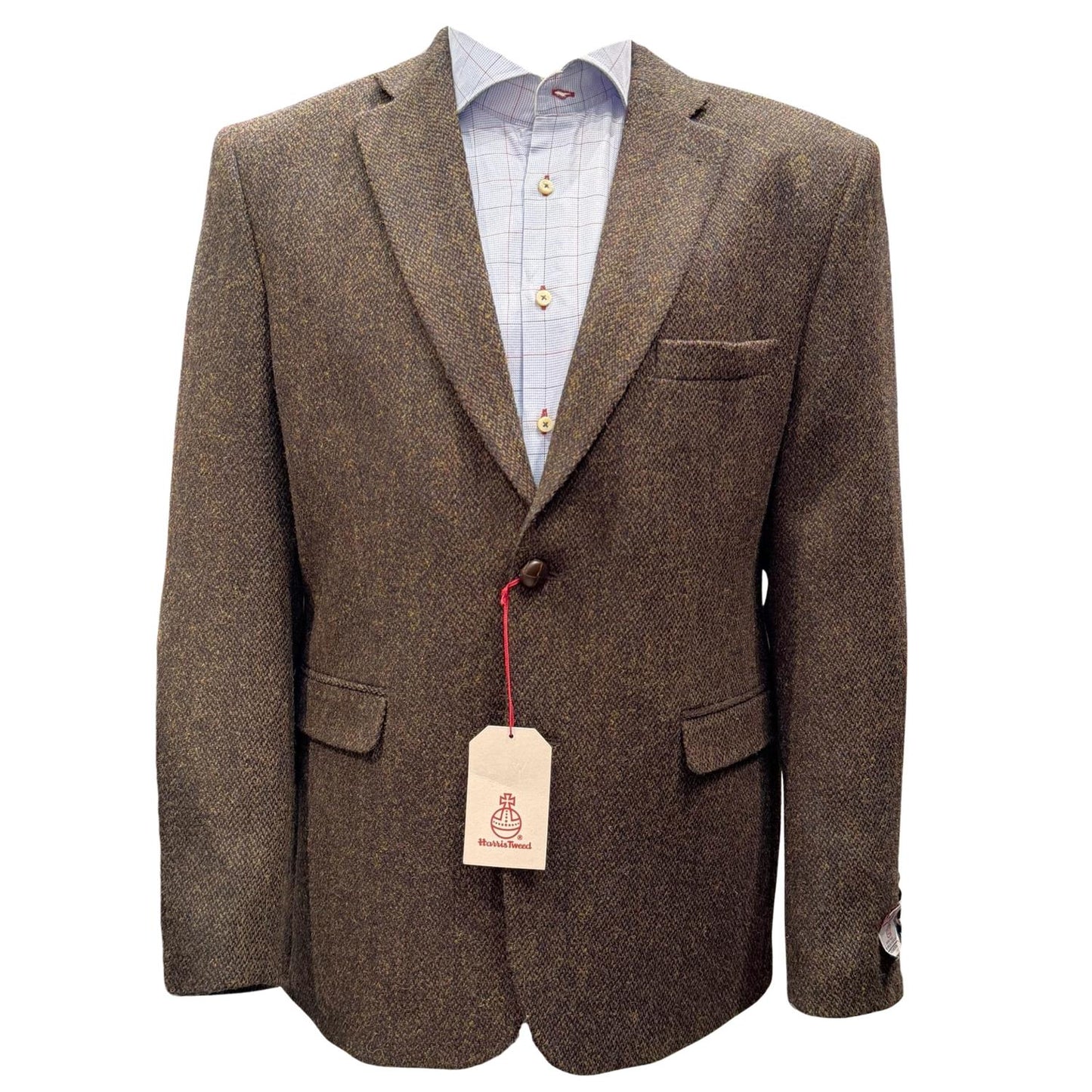 Dressjakke Harris Tweed Barleycorn Brown