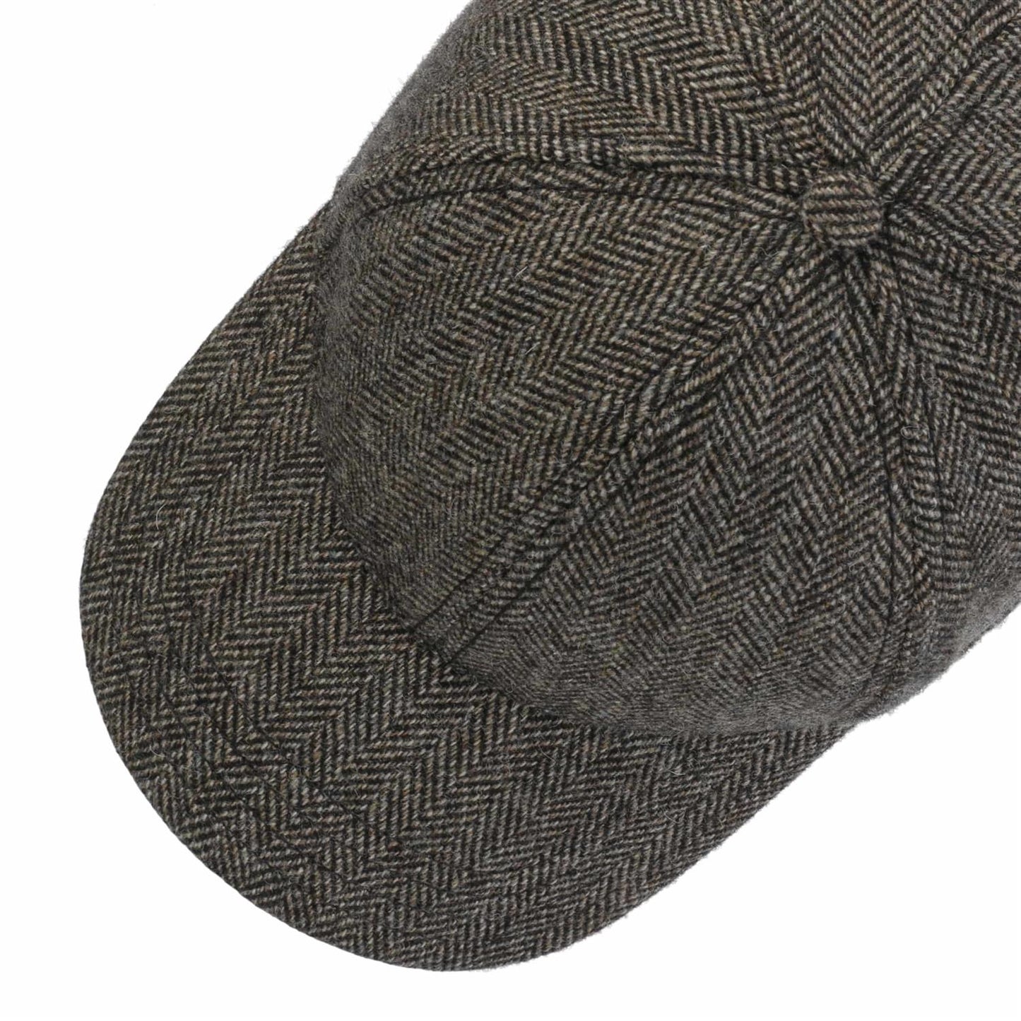Baseball Wool Herringbone Grey